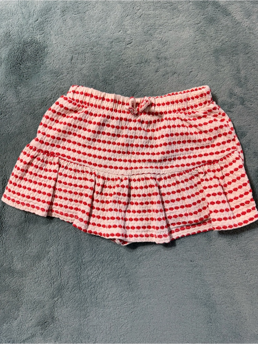 Zara Pink and Red Knit Skort for Kids